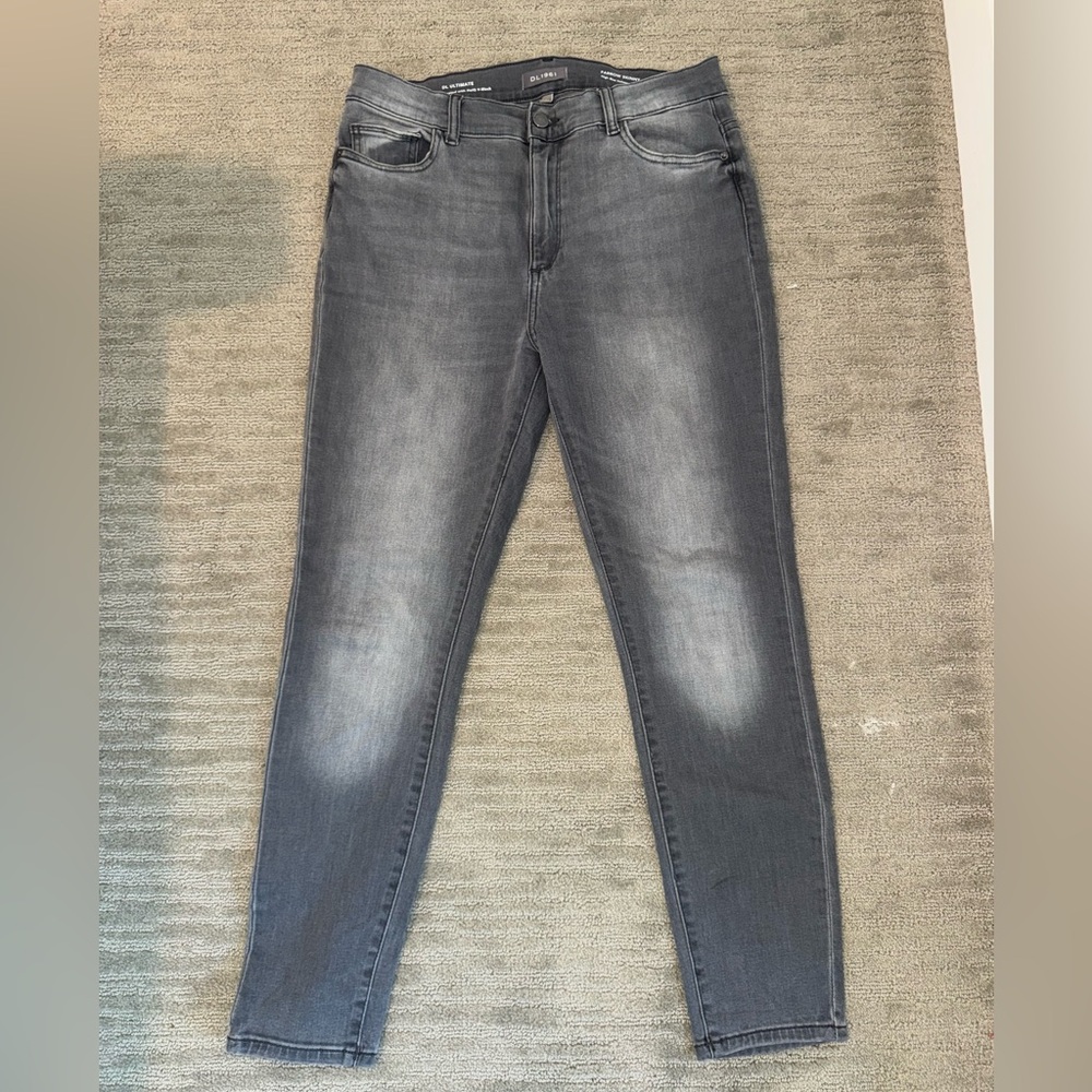 DL1961 Farriw Skinny High Rise Instasculpt Ankle Size 30